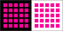 Example of Bezold effect