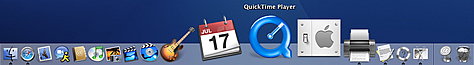 MacOS X taskbar