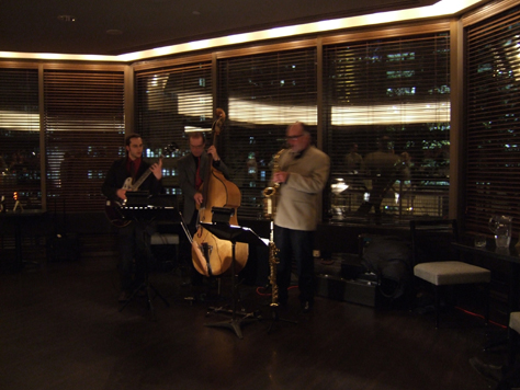 Jazz band at the Intuit Hospitality Event