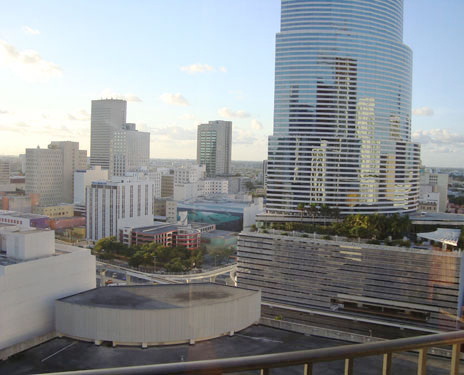 Bank of America tower in downtown Miami