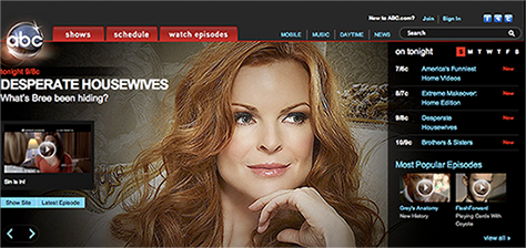 ABC home page