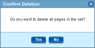 Confirm Deletion message box