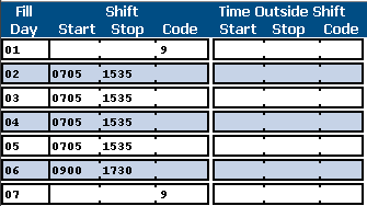 Design amelioration for auto-advance fields