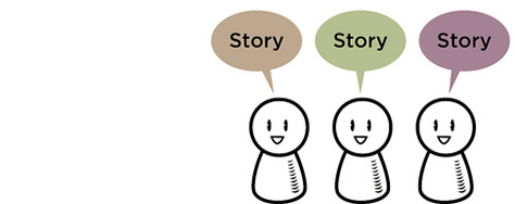 In the end, the most important relationship is between the listeners and the story. They are part of the story each time it is told.