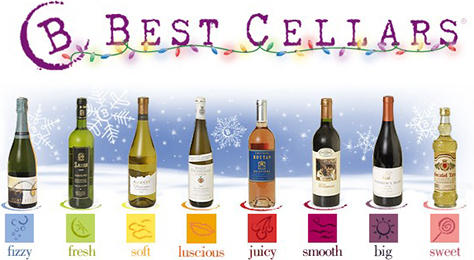 Flavorful categories of wines on Best Cellars