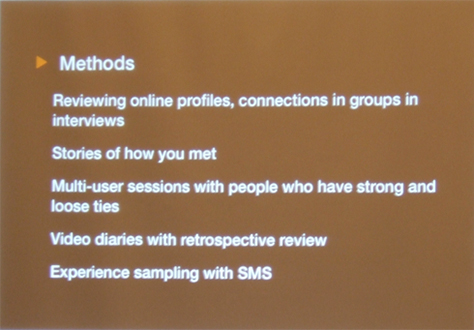 User research methods for SxD
