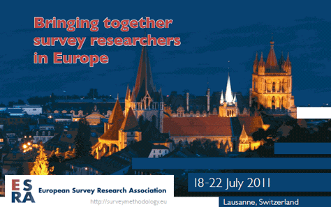 European Survey Research Association Conference 2011