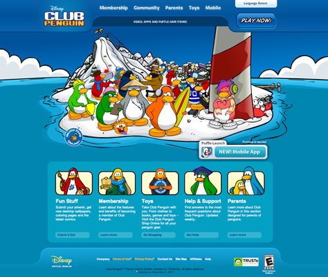 Disney’s Club Penguin