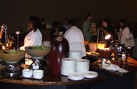 Buffet at the Welcome Reception