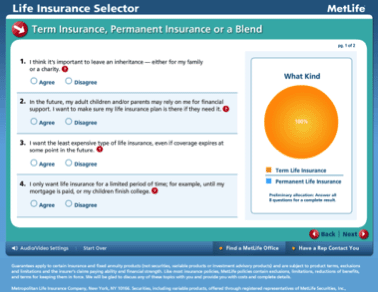 Selling life insurance