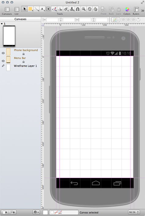 Android 4.0 device template