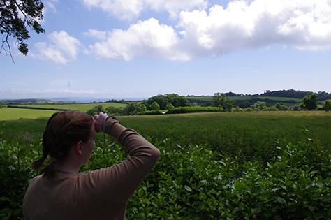 When looking at a stunning landscape, it’s hard not to be distracted by a person