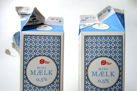A confusing milk carton