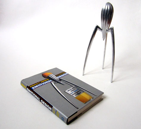 Juicy Salif lemon squeezer on Don Norman’s book cover