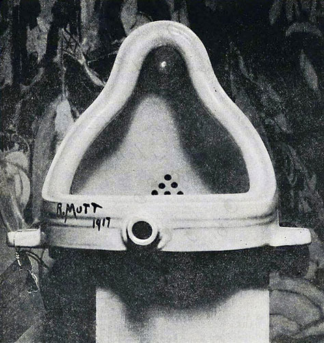 Marcel Duchamp’s Fountain (1917)