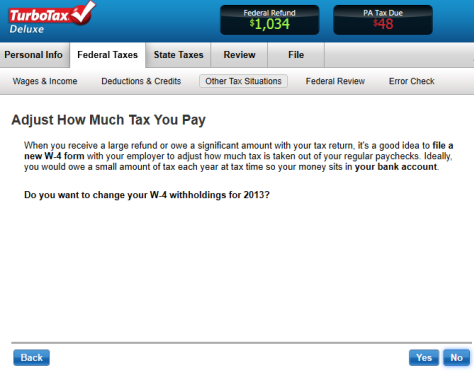 TurboTax provides a learning experience for handling next year’s taxes better