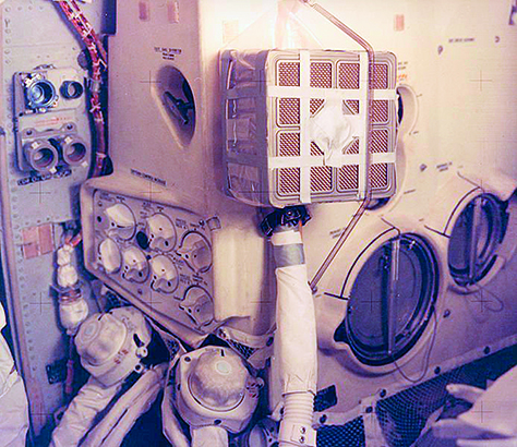 The “mailbox” solution to Apollo 13’s CO2 scrubbing problem