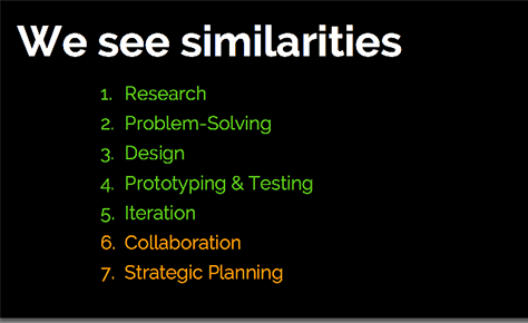 Similarities across approaches