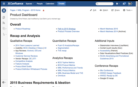 Product Dashboard