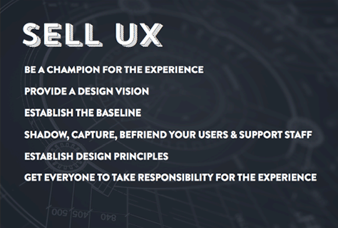 Sell UX