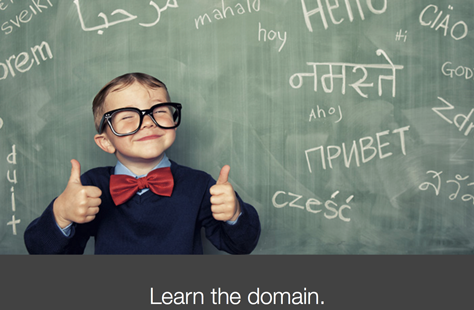 Enterprise UX professionals must learn the domain
