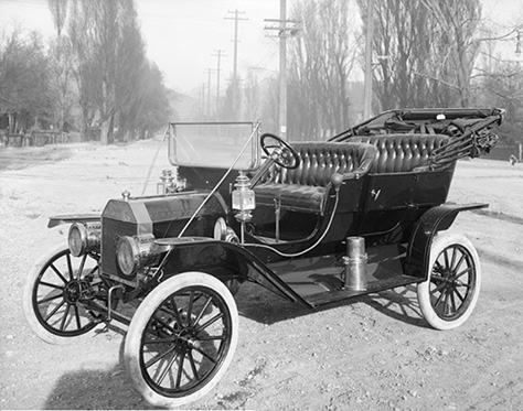 Model T Ford in 1910
