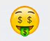I'm in the money emoji