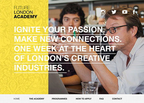 Future London Academy Web site