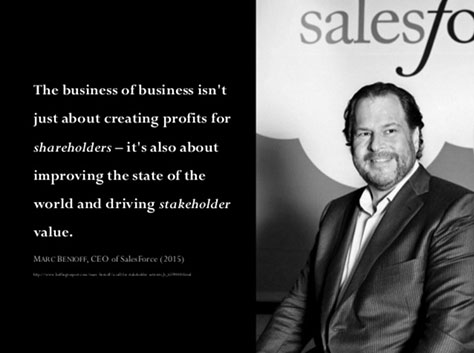 A Mark Benioff quotation