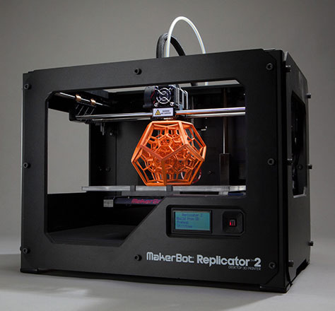 MakerBot Replicator 2, a 3D Printer