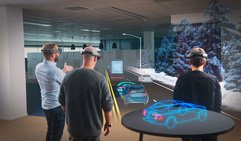 Microsoft's HoloLens and Volvo cars