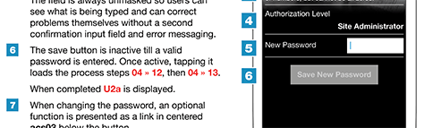 Numbered elements of views and their annotations