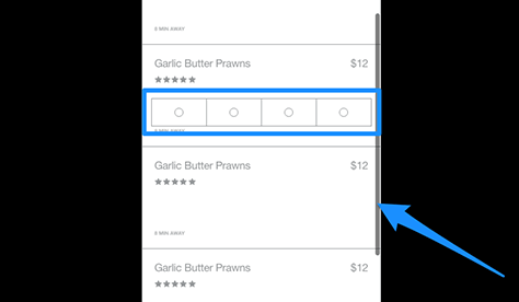 Scrolling prototypes