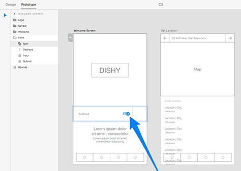 Creating a user flow