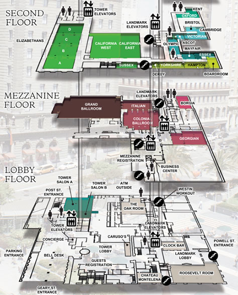 Map of the venue