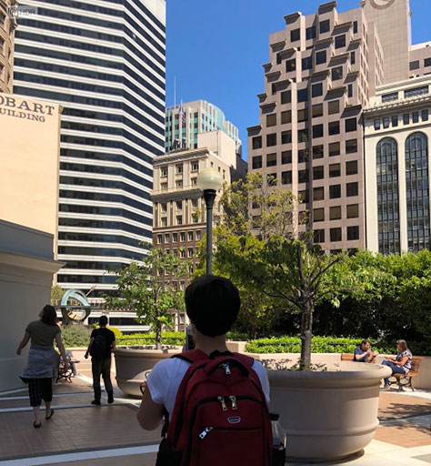 Crocker Galleria Roof Garden