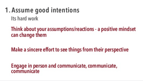 Assuming good intentions