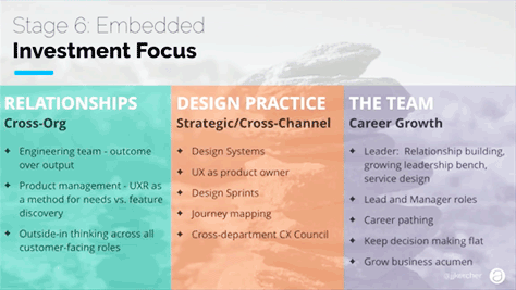 Stage 6: Embedded—Investment Focus