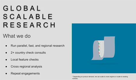 Global Scalable Research