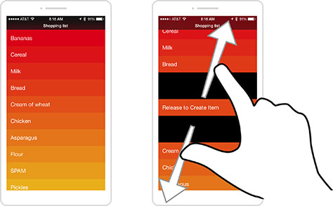 Clear’s all-gesture interface