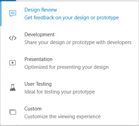 Adobe XD's document sharing