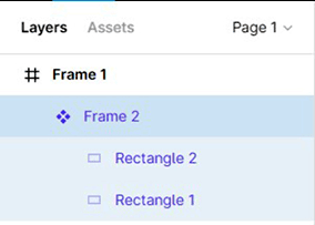 A Figma component