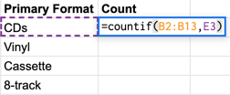 Referring to the first column for the criterion parameter