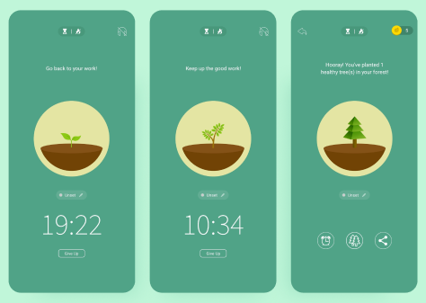 Forest, a popular productivity-boosting app