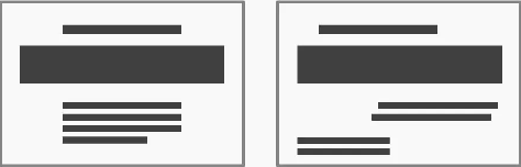 Coherent versus incoherent layouts