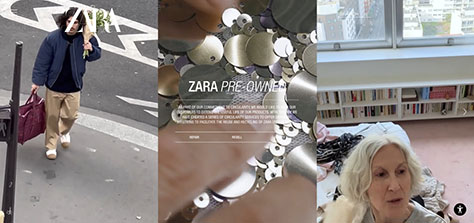 Zara home page slider