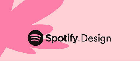 Using two font weights, bold and regular, helps Spotify highlight its brand logo