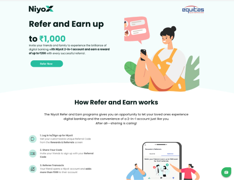 Niyo X's referral program